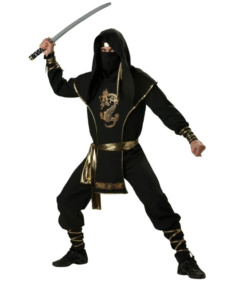 Adult Ninja Costume Boots - Tabi Style Stretch Knit Booties With Leg Wraps