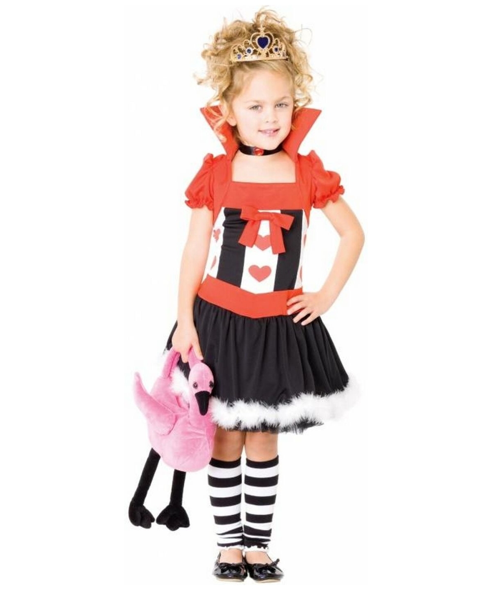 Little Queen of Hearts Kids Alice Movie Costume