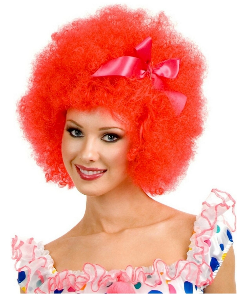  Red Afro Wig