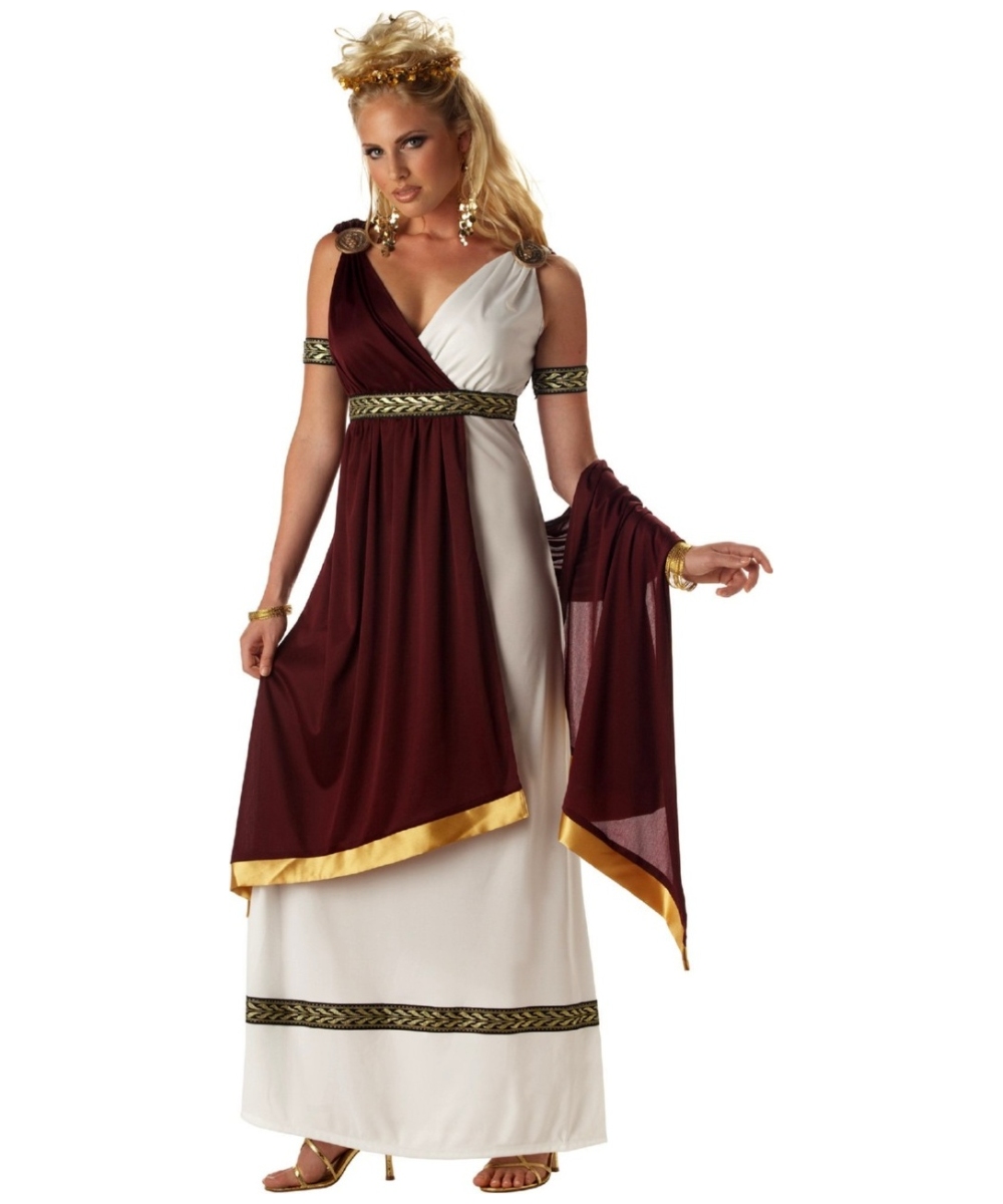 CL8 Deluxe Roman Empress Greek Goddess Womens Fancy Dress Adult Costume 