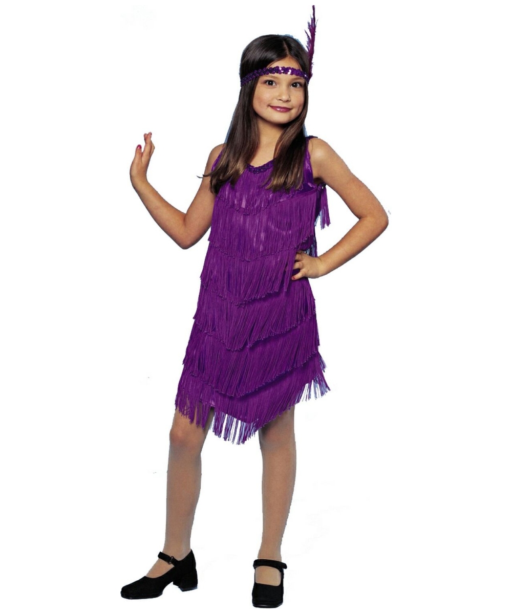  Sassy Flapper Kids Costume