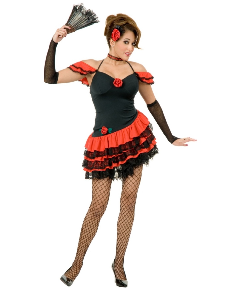  Spanish Dancer Women Costume