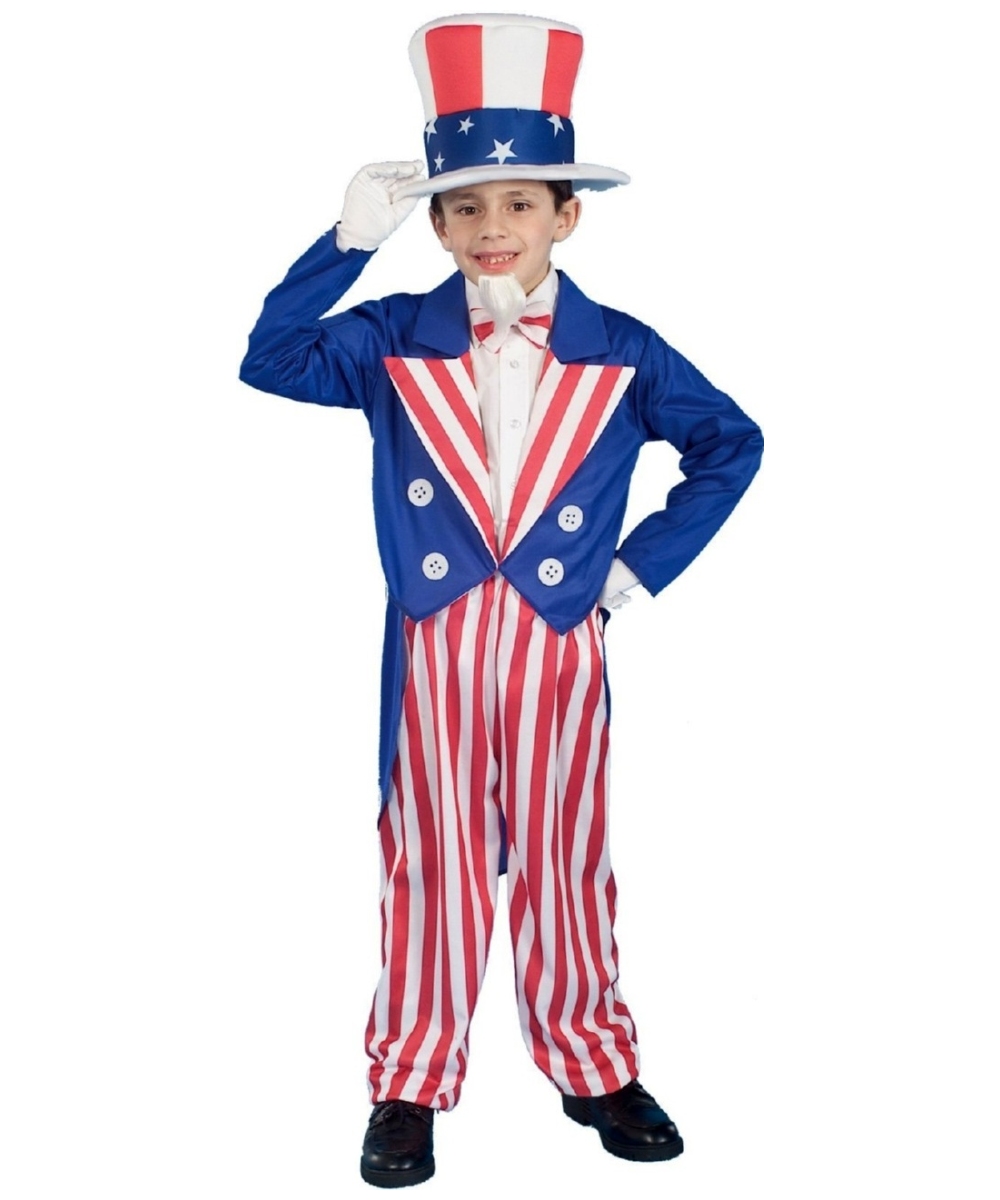  Uncle Sam Boys Costume