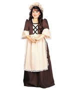 Colonial Histical Kids Costume - Girl Colonial Costumes