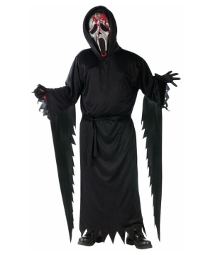 Bleeding Zombie Ghost Face Boys Costume