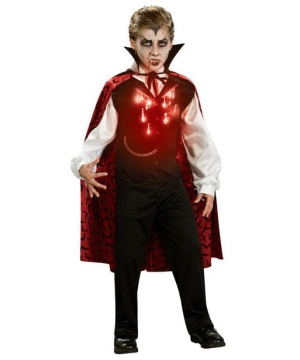 Lite up Vampire Boys Costume