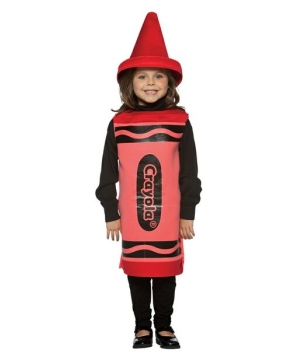Crayola Red Child Costume