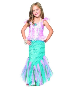 Magic Mermaid Kids Girl Costume - Princess Costumes