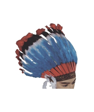 Headdress Native American - Adult Accessory - deluxe