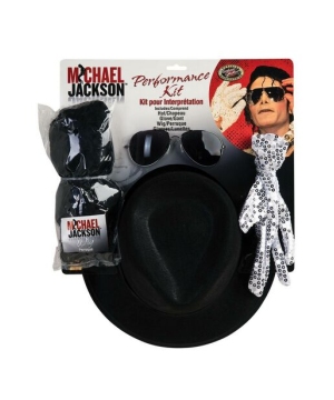  Mens Michael Jackson Costume Kit