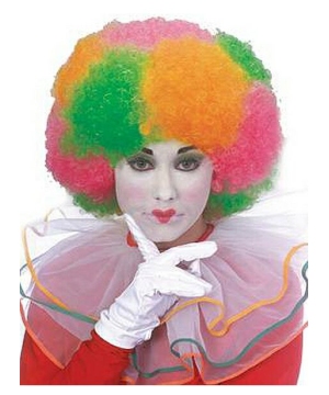 Neon Afro Adult Wig