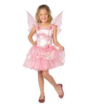 Rose Fairy Costume - Adult Costume Deluxe - Fairy Halloween Costume at ...