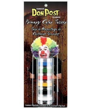 Don Post Primary Colors Makeup Tower - Costume Makeup