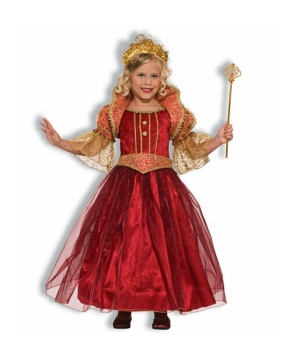 Renaissance Damsel Kids Disney Princess Costume - Girls Renaissance ...