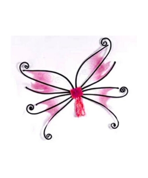 Spider Fairy Wings - Adult Wings - Pink/black
