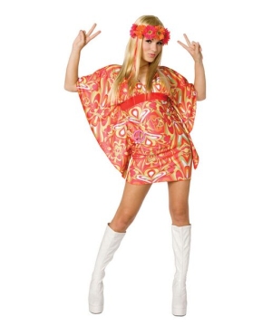 Flower Power Costume - Adult Costume - Halloween Costume at Wonder Costumes
