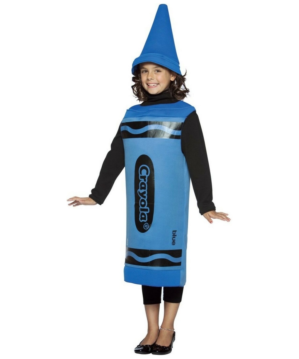 white crayola crayon costume