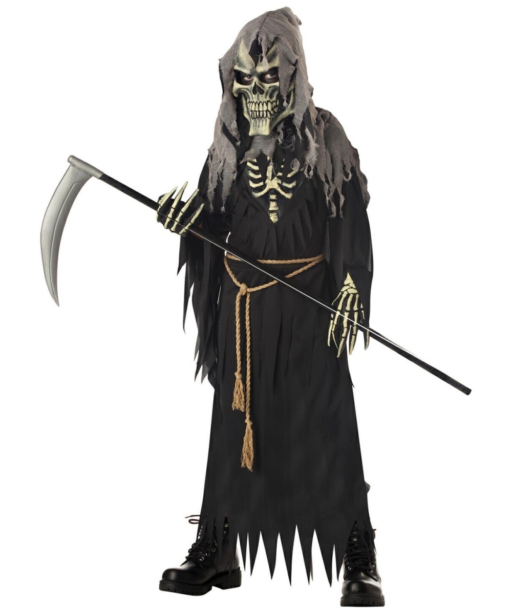 Dark Messenger Costume - Kids Costume - Scary Halloween Costume at ...