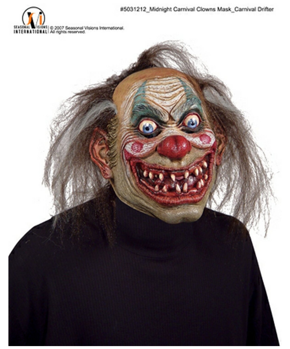  Carnival Drifter Clown Mask
