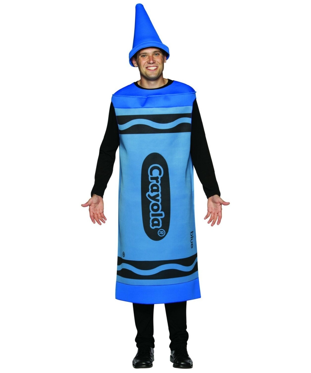  Crayola Blue Crayon Costume