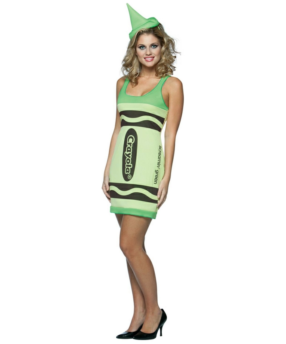  Crayola Screamin Green Crayon Costume