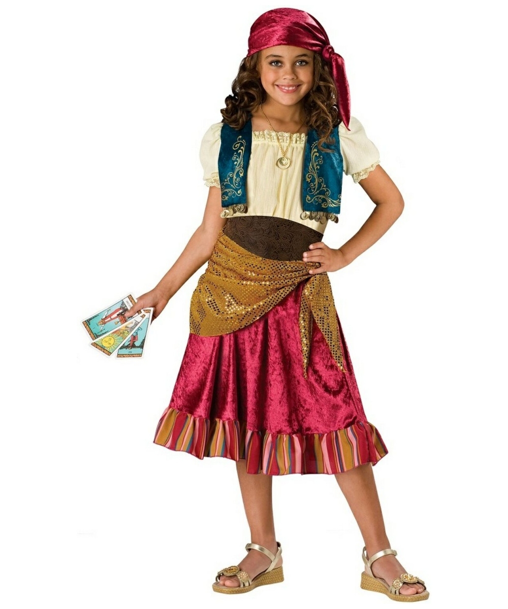  Girls Gypsy Kids Costume