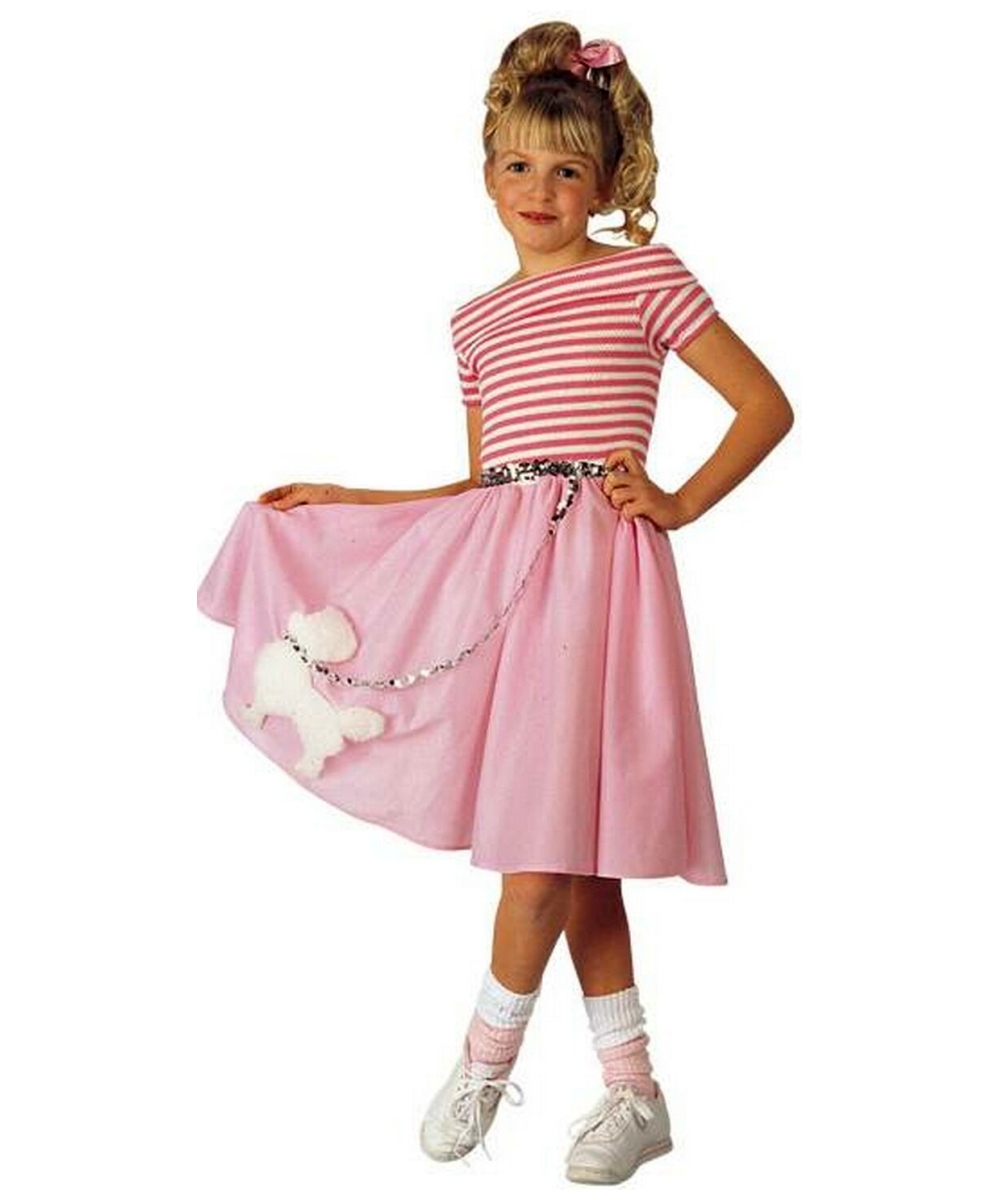 Nifty Fifties Costume Kids Costume 50s Halloween Costume At Wonder   Girls Nifty Fifties Costume 