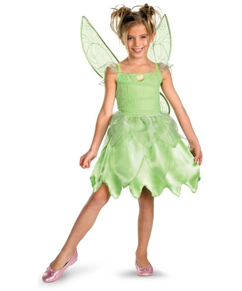  Girls Tinkerbell Disney Costume