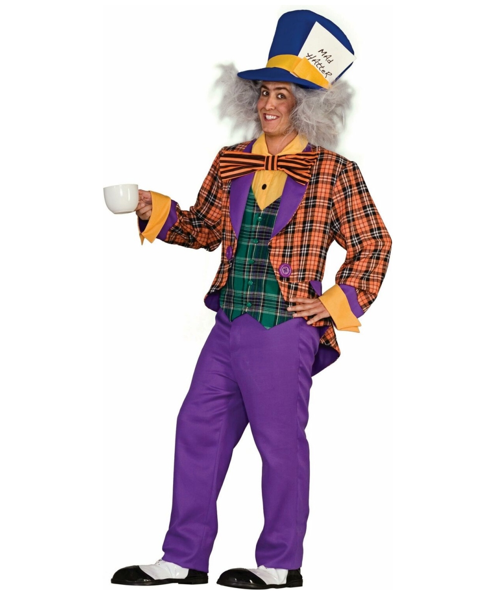 Mens Magical Mad Hatter Costume