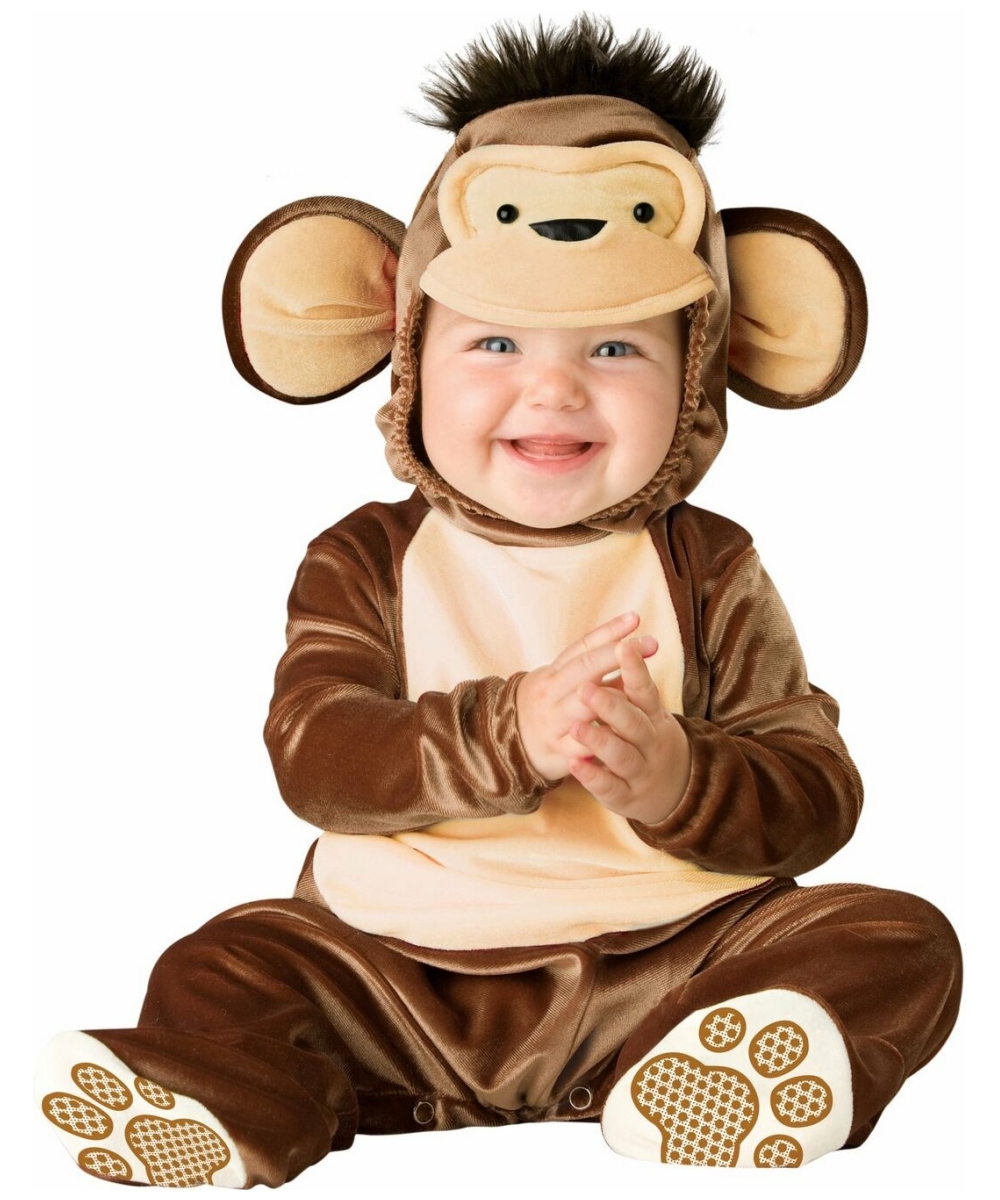 Mischievous Monkey Baby Costume