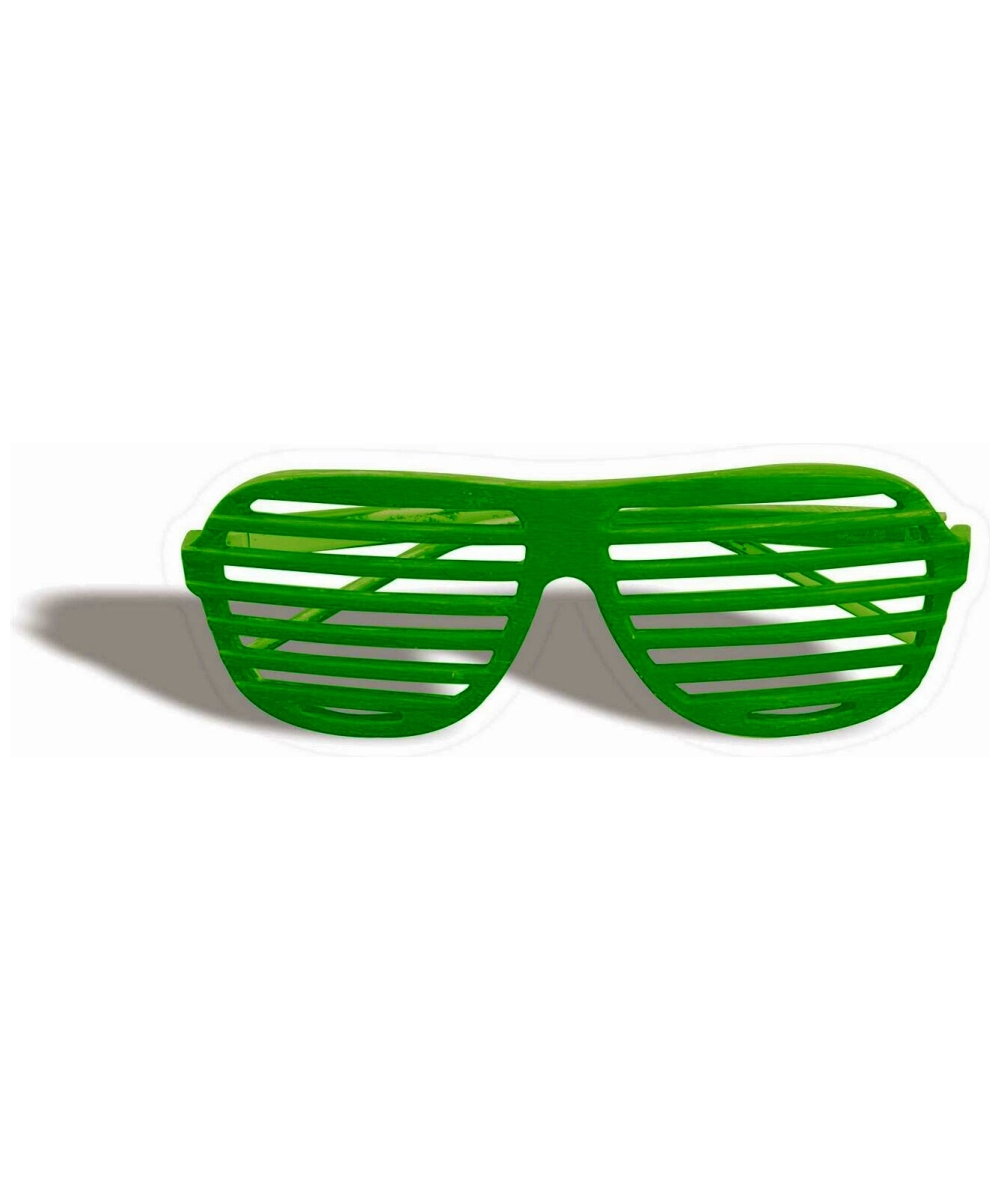  Neon Green Glasses Slot Costume