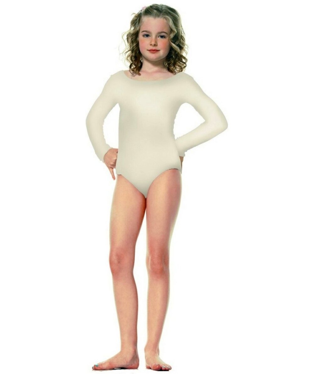  Nude Dance Bodysuit Kids Costume