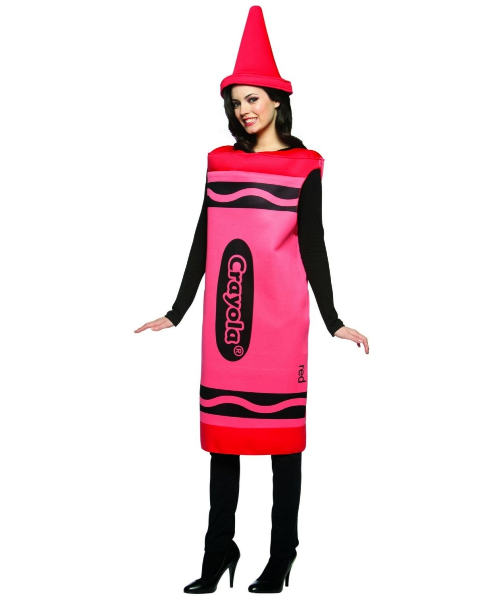  Red Crayola Crayon Female Costume