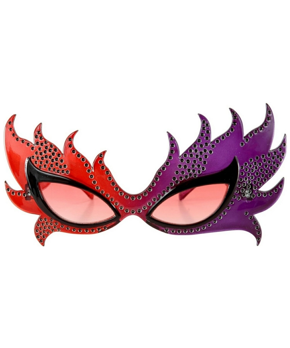  Red Feather Mask Glasses