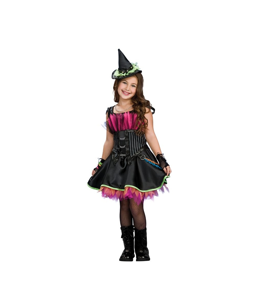  Rocking Out Witch Kids Costume