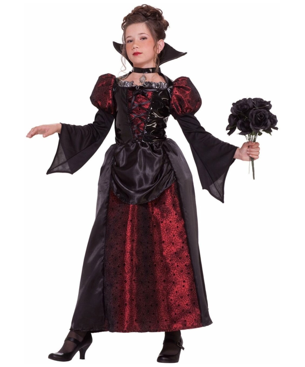 Gothic Vampire Costume For Kids