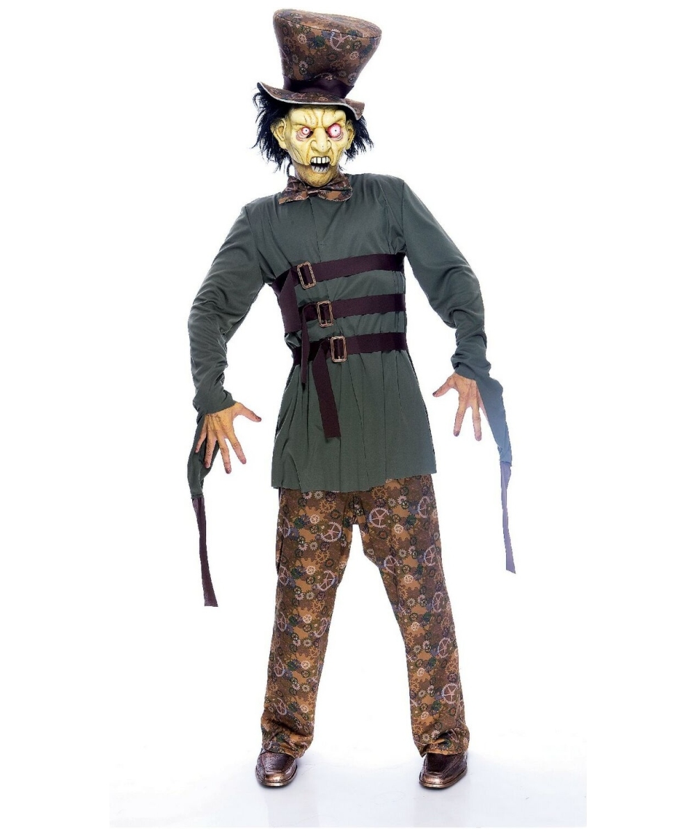Wicked Wonderland Mad Hatter Costume - Adult Costume - Alice Halloween ...