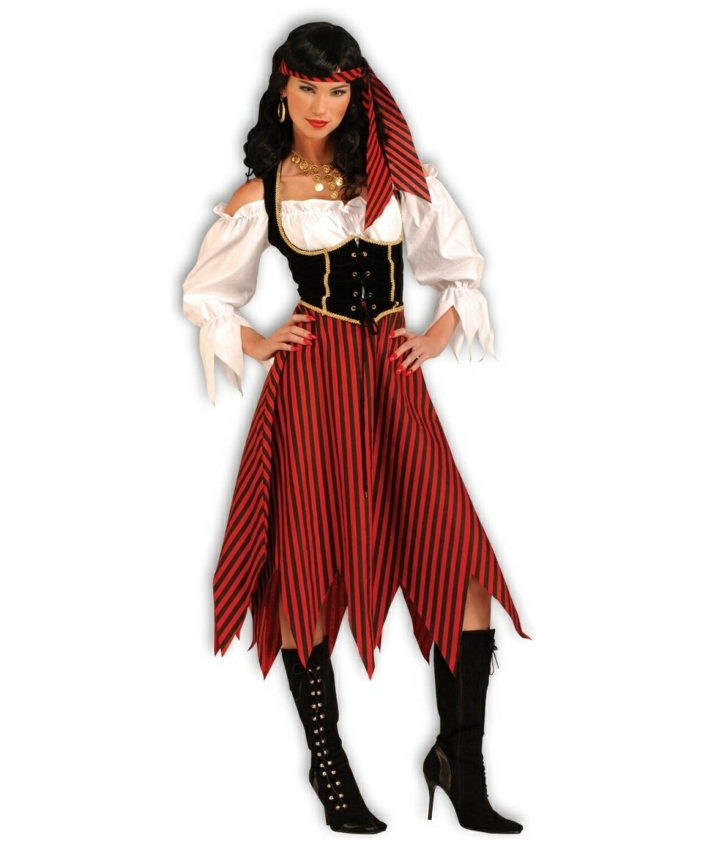  Womens Pirate Maiden Costume
