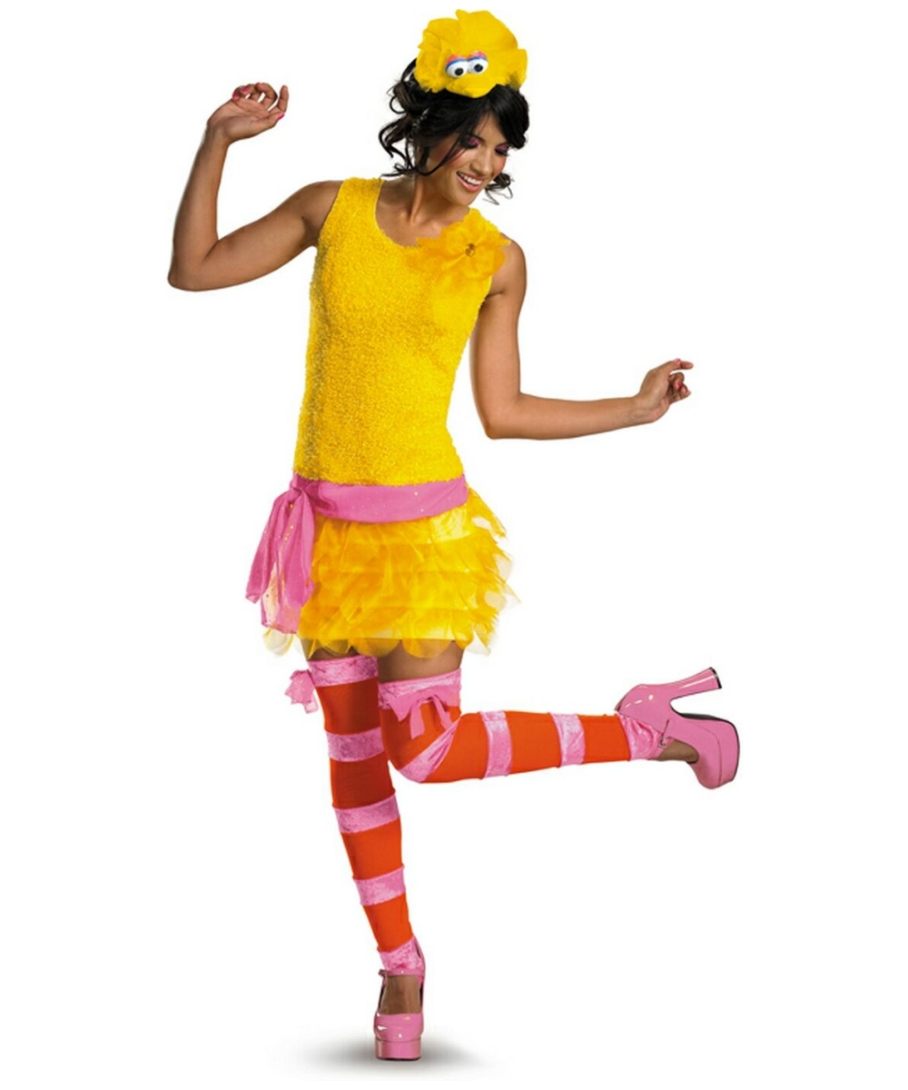  Womens Sassy Sesame Street Costume