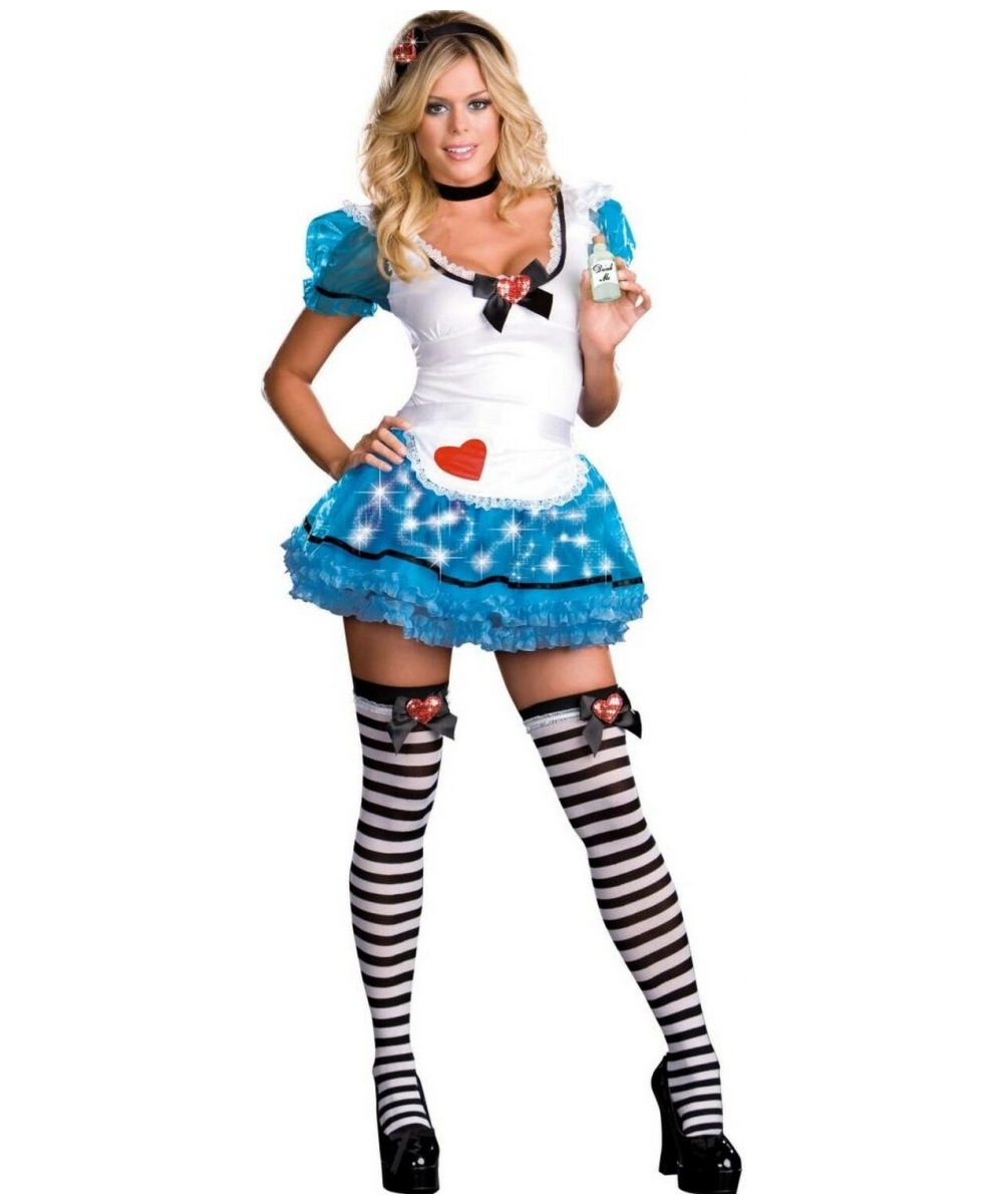  Womens Wonderland Delight Costume