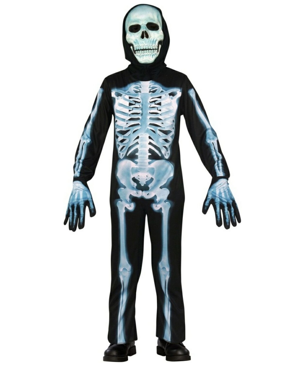X Ray Skeleton Costume - Kids Costume - Skelton Halloween Costume at ...