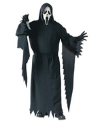 Ghost Scream Face Adult Costume Plus Size - Women Ghost Costumes