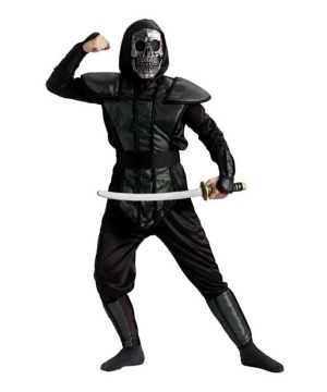 Skull Ninja Master Boys Costume