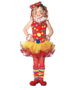 Clown Circus Costume - Kids Costume - Girl Clown Costumes
