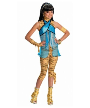 Monster High Cleo De Nile Girls Egyptian Costume