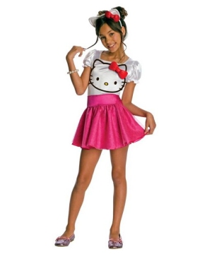 Hello Kitty Tutu Dress Girl Costume