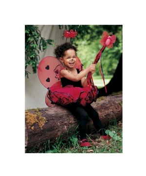 Ladybug Girls Costume