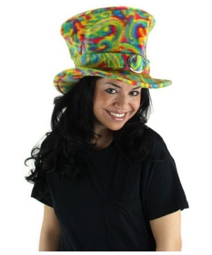 Mad Hatter Psychedelic Adult Hat