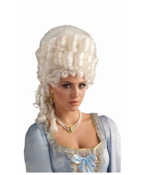 Adult Ghost Marie Antoinette Wig - Women Halloween Costumes