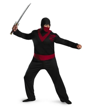 Ninja Warrior Adult plus size Costume